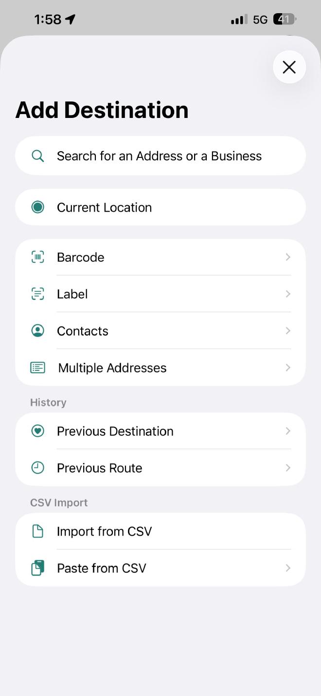 Agregar tus destinos